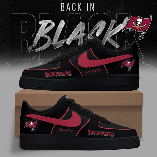 FINAL SALE - NEW CUSTOMIZED NFL10 TBB TAMPA BAY BUCCANEERS AF1 SNEAKERS