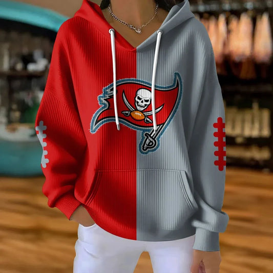VIRAL EDITION - NEW CUSTOMIZED NFL10 TBB TAMPA BAY BUCCANEERS RIBBED HOODIE & SWEATSHIRT