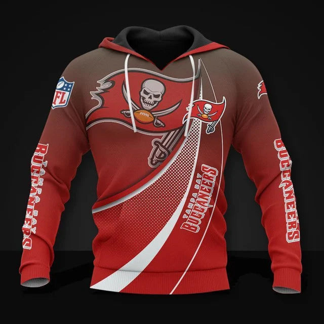 FINAL SALE - NEW CUSTOMIZED NFL10 TBB TAMPA BAY BUCCANEERS POLO SHIRT, ZIP POLO SHIRT, T-SHIRT, HOODIE, ZIP HOODIE & SWEATSHIRT