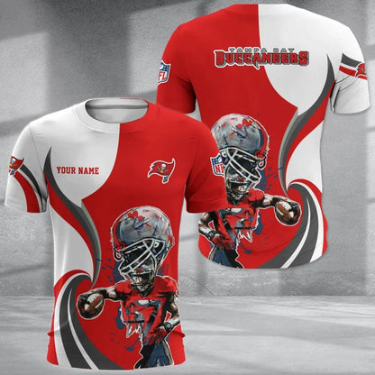 SPECIAL EDITION - NEW CUSTOMIZED NFL10 TBB TAMPA BAY BUCCANEERS T-SHIRT, POLO SHIRT, ZIP POLO SHIRT, SWEATSHIRT, HOODIE & ZIP HOODIE