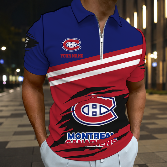 VIRAL EDITION - NEW CUSTOMIZED NHL11 MCD MONTREAL CANADIENS T-SHIRT, POLO SHIRT, ZIP POLO SHIRT, SWEATSHIRT, HOODIE & ZIP HOODIE