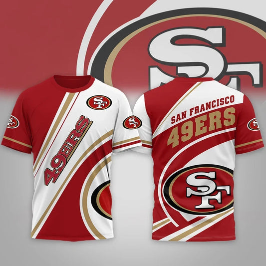 FINAL SALE - NEW CUSTOMIZED NFL11 SF49 SAN FRANCISCO 49ERS POLO SHIRT, ZIP POLO SHIRT, T-SHIRT, HOODIE, ZIP HOODIE & SWEATSHIRT