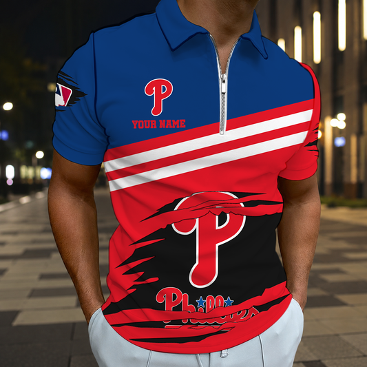 HOT DEAL - NEW CUSTOMIZED MLB11 PPS PHILADELPHIA PHILLIES T-SHIRT, POLO SHIRT, ZIP POLO SHIRT, SWEATSHIRT, HOODIE & ZIP HOODIE