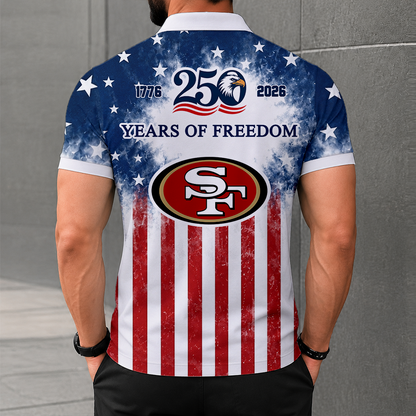 LIMITED EDITION - NEW CUSTOMIZED NFL11 SF49 SAN FRANCISCO 49ERS POLO SHIRT, ZIP POLO SHIRT & T-SHIRTS