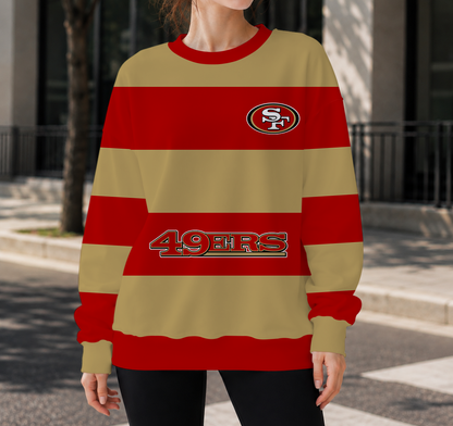 HOT DEAL- NEW CUSTOMIZED NFL11 SF49 SAN FRANCISCO 49ERS UNISEX SWEATSHIRT