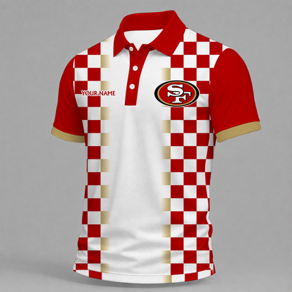LIMITED EDITION - NEW CUSTOMIZED NFL11 SF49 SAN FRANCISCO 49ERS POLO SHIRT, ZIP POLO SHIRT, T-SHIRT, HOODIE, ZIP HOODIE & SWEATSHIRT