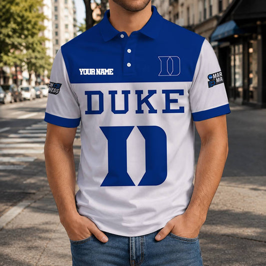 MEGA SALE - NEW CUSTOMIZED NCAA MAM12 DLD DUKE BLUE DEVILS T-SHIRT, POLO SHIRT, ZIP POLO SHIRT, SWEATSHIRT, HOODIE & ZIP HOODIE