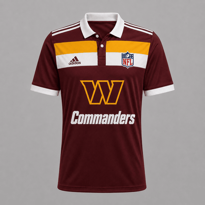 SPECIAL EDITION - NEW CUSTOMIZED NFL12 WTC WASHINGTON COMMANDERS T-SHIRT, POLO SHIRT, ZIP POLO SHIRT, SWEATSHIRT, HOODIE & ZIP HOODIE