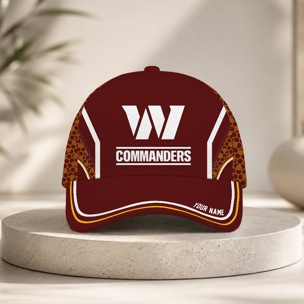 SPECIAL EDITION - NEW CUSTOMIZED NFL12 WTC WASHINGTON COMMANDERS CLASSIC CAP