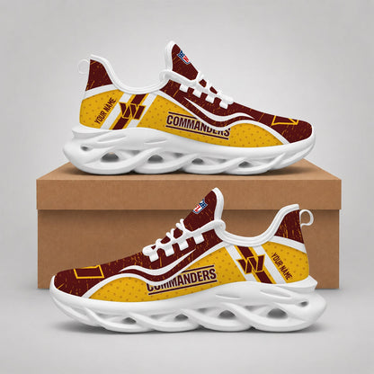LIMITED EDITION - NEW CUSTOMIZED NFL12 WTC WASHINGTON COMMANDERS MAX SOUL SHOES