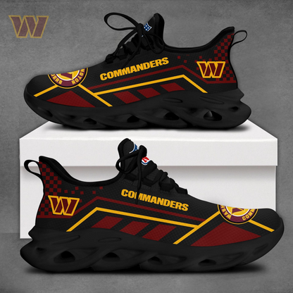 LIMITED EDITION - NEW CUSTOMIZED NFL12 WTC WASHINGTON COMMANDERS MAX SOUL SHOES