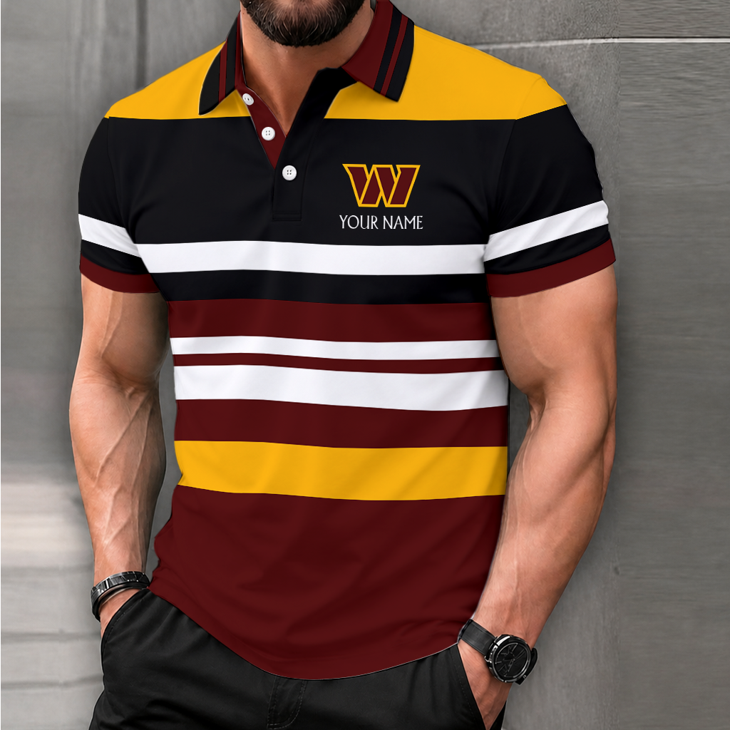 VIRAL EDITION - NEW CUSTOMIZED NFL12 WTC WASHINGTON COMMANDERS T-SHIRT, POLO SHIRT, ZIP POLO SHIRT, SWEATSHIRT, HOODIE & ZIP HOODIE