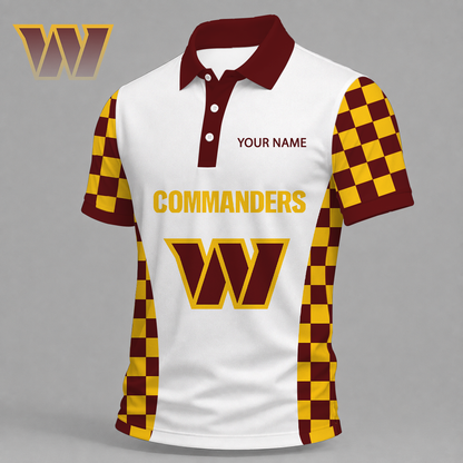 LIMITED EDITION - NEW CUSTOMIZED NFL12 WTC WASHINGTON COMMANDERS T-SHIRT, POLO SHIRT, ZIP POLO SHIRT, SWEATSHIRT, HOODIE & ZIP HOODIE