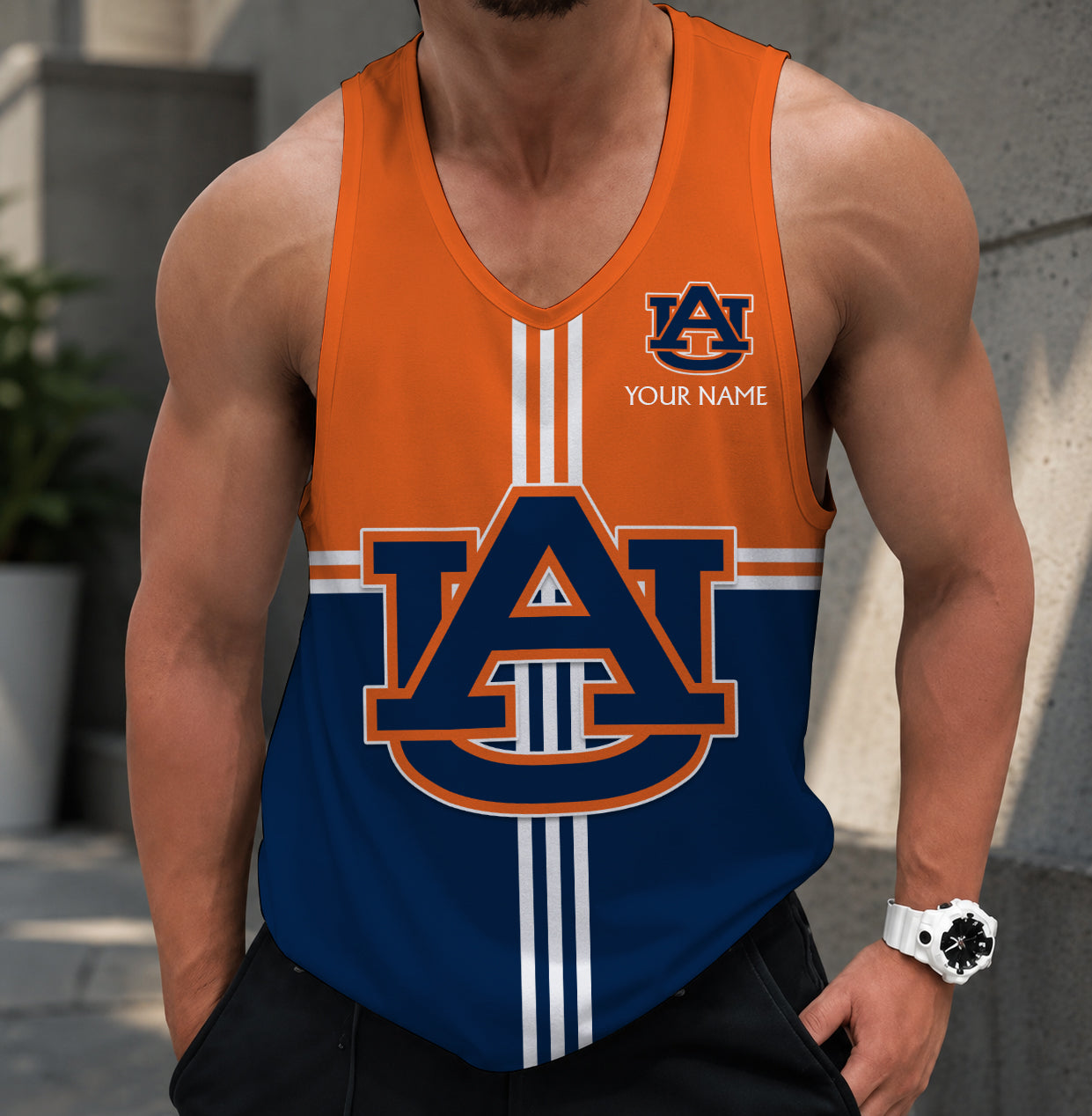VIRAL EDITION - NEW CUSTOMIZED NCAA FBS13 ABT AUBURN TIGERS UNISEX TANK TOP