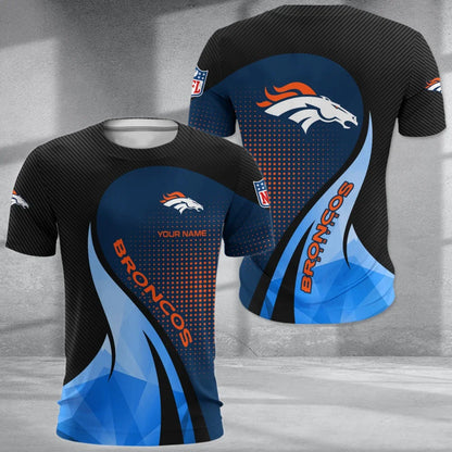 LIMITED EDITION - NEW CUSTOMIZED NFL13 DVB DENVER BRONCOS POLO, T-SHIRT & SHORT PANTS SET