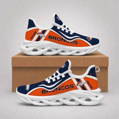 LIMITED EDITION - NEW CUSTOMIZED NFL13 DVB DENVER BRONCOS MAX SOUL SHOES