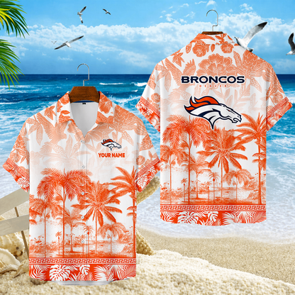 LIMITED EDITION - NEW CUSTOMIZED NFL13 DVB DENVER BRONCOS UNISEX HAWAIIAN SHIRT