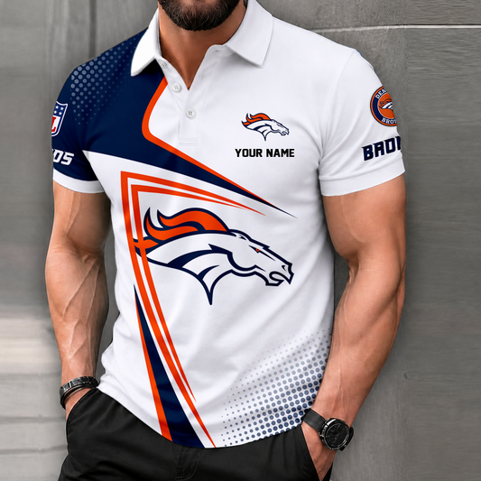 FINAL SALE - NEW CUSTOMIZED NFL13 DVB DENVER BRONCOS T-SHIRT, POLO SHIRT, ZIP POLO SHIRT, SWEATSHIRT, HOODIE & ZIP HOODIE