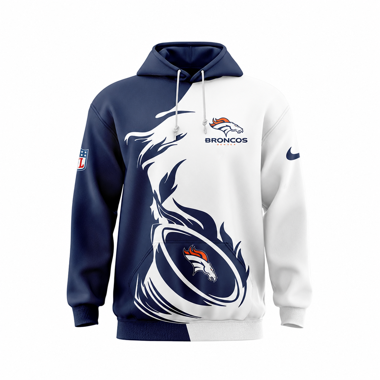 ELETE EDITION - NEW CUSTOMIZED NFL13 DVB DENVER BRONCOS T-SHIRT, POLO SHIRT, ZIP POLO SHIRT, SWEATSHIRT, HOODIE & ZIP HOODIE