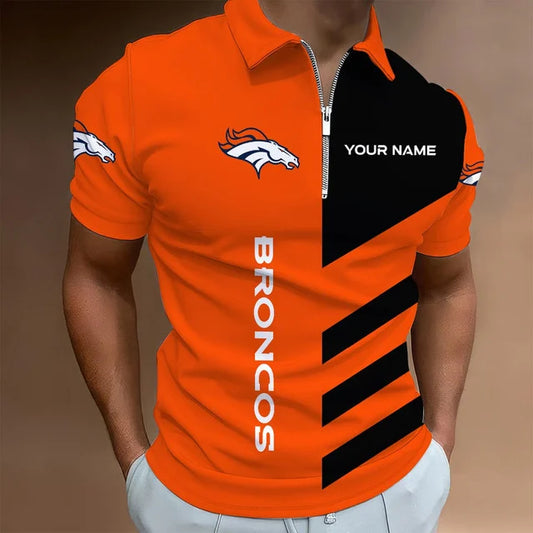 HOT DEAL - NEW CUSTOMIZED NFL13 DVB DENVER BRONCOS T-SHIRT, POLO SHIRT, ZIP POLO SHIRT, SWEATSHIRT, HOODIE & ZIP HOODIE