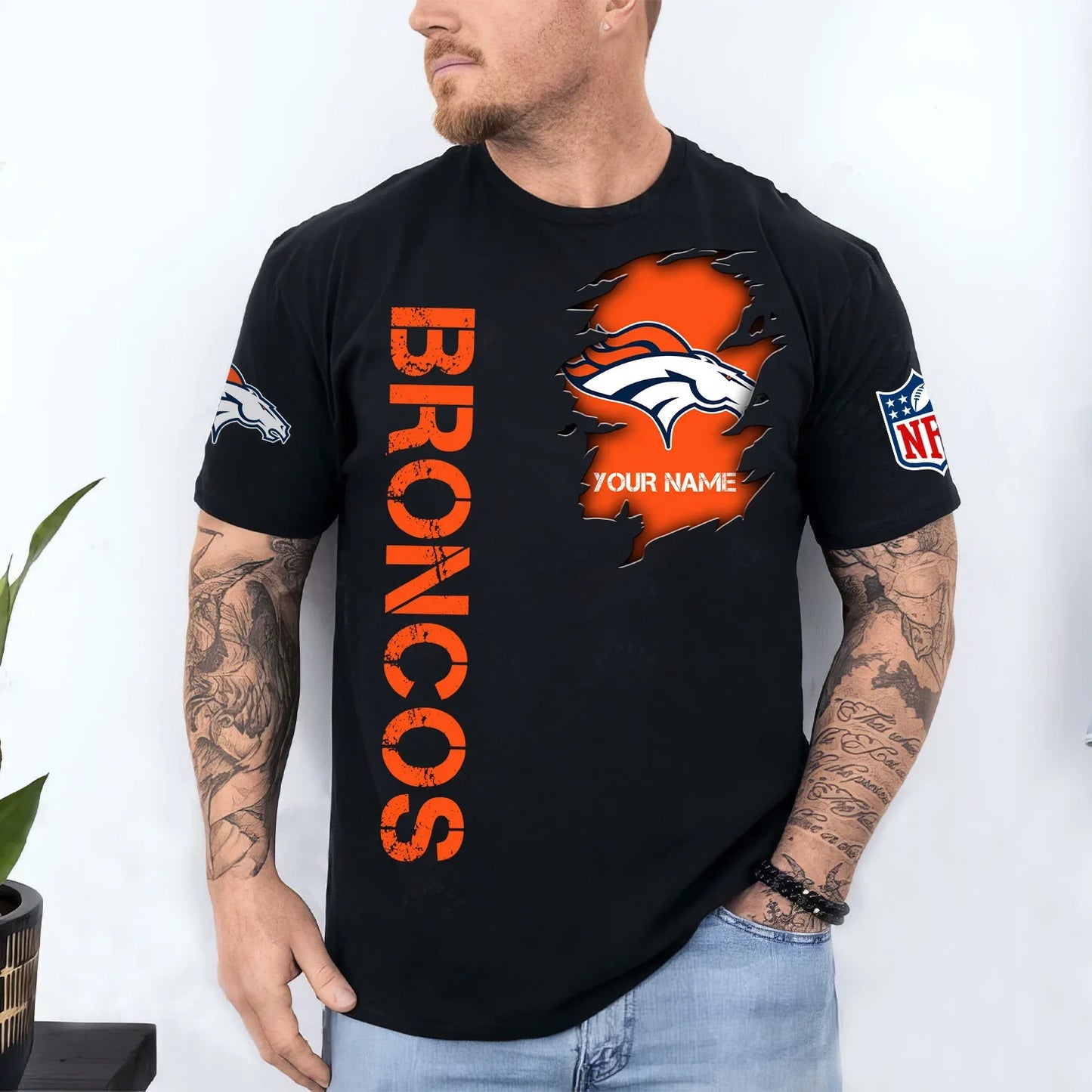 VIRAL EDITION - NEW CUSTOMIZED NFL13 DVB DENVER BRONCOS T-SHIRT, POLO SHIRT, ZIP POLO SHIRT, SWEATSHIRT, HOODIE & ZIP HOODIE