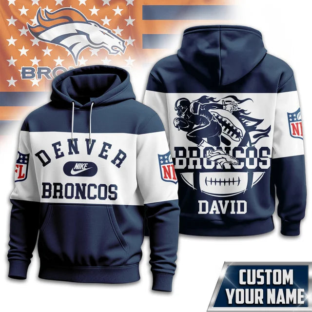 VIRAL EDITION - NEW CUSTOMIZED NFL13 DVB DENVER BRONCOS T-SHIRT, POLO SHIRT, ZIP POLO SHIRT, SWEATSHIRT, HOODIE & ZIP HOODIE