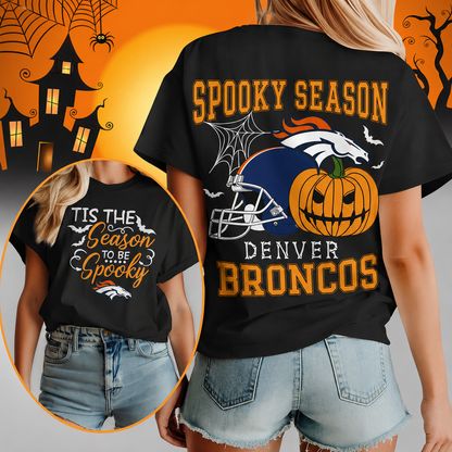 FLASH SALE - NEW CUSTOMIZED NFL13 DVB DENVER BRONCOS  HALLOWEEN T-SHIRT, HOODIE & ZIP HOODIE