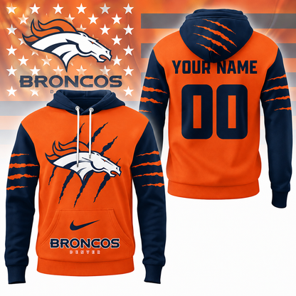 VIRAL EDITION - NEW CUSTOMIZED NFL13 DVB DENVER BRONCOS T-SHIRT, POLO SHIRT, ZIP POLO SHIRT, SWEATSHIRT, HOODIE & ZIP HOODIE
