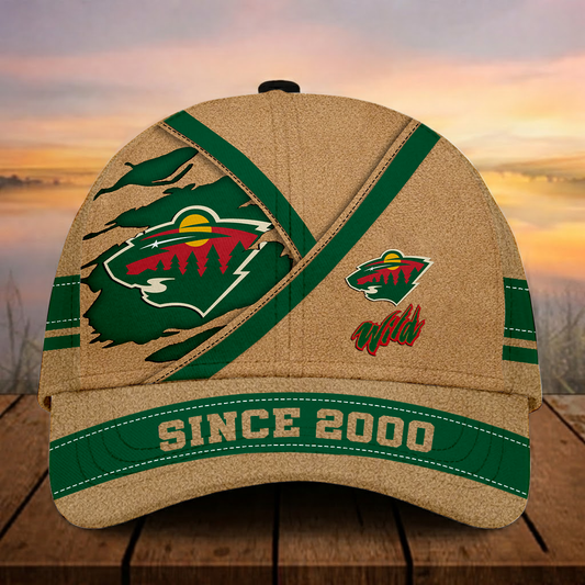 LIMITED EDITION - NEW CUSTOMIZED NHL13 MNW MN WILD CLASSIC CAP