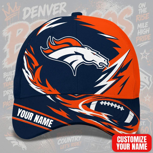 SPECIAL EDITION - NEW CUSTOMIZED NFL13 DVB DENVER BRONCOS CLASSIC CAP
