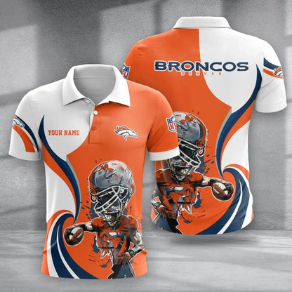 SPECIAL EDITION - NEW CUSTOMIZED NFL13 DVB DENVER BRONCOS T-SHIRT, POLO SHIRT, ZIP POLO SHIRT, SWEATSHIRT, HOODIE & ZIP HOODIE