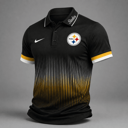 ELITE EDITION - NEW CUSTOMIZED NFL14 PSB PITTSBURGH STEELERS T-SHIRT, POLO SHIRT, ZIP POLO SHIRT, SWEATSHIRT, HOODIE & ZIP HOODIE
