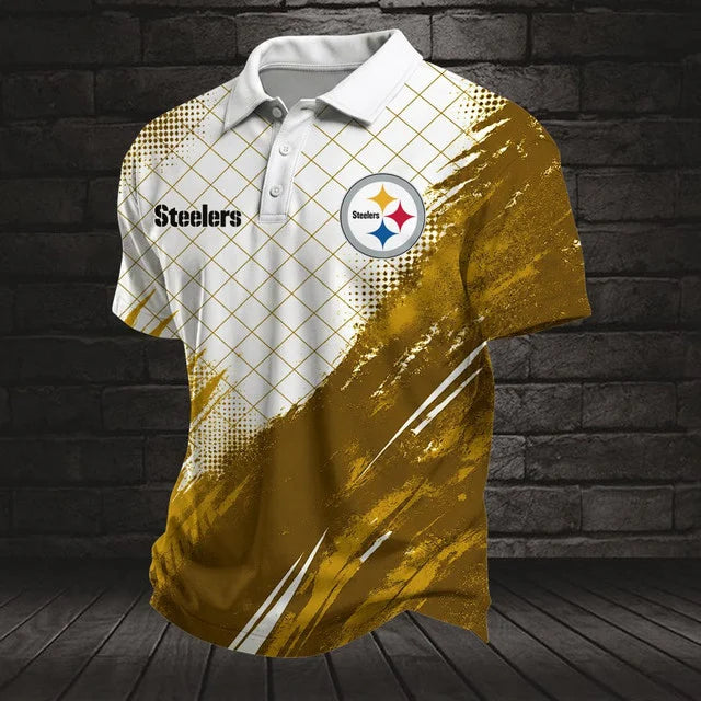SPECIAL EDITION - NEW CUSTOMIZED NFL14 PSB PITTSBURGH STEELERS POLO SHIRT, ZIP POLO SHIRT, T-SHIRT, HOODIE, ZIP HOODIE & SWEATSHIRT