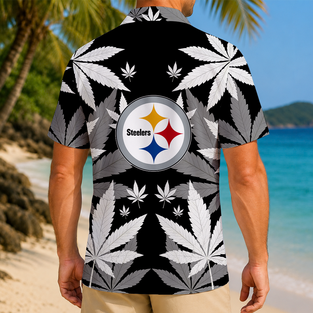 FINAL SALE - NEW CUSTOMIZED NFL14 PSB PITTSBURGH STEELERS UNISEX HAWAIIAN SHIRT