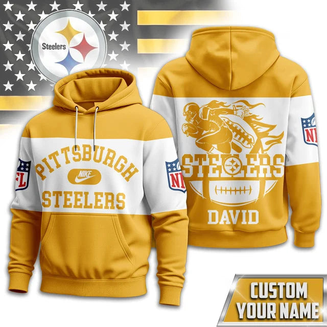 VIRAL EDITION - NEW CUSTOMIZED NFL14 PSB PITTSBURGH STEELERS T-SHIRT, POLO SHIRT, ZIP POLO SHIRT, SWEATSHIRT, HOODIE & ZIP HOODIE