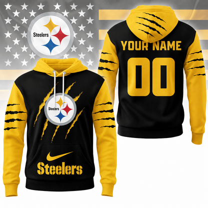 VIRAL EDITION - NEW CUSTOMIZED NFL14 PSB PITTSBURGH STEELERS T-SHIRT, POLO SHIRT, ZIP POLO SHIRT, SWEATSHIRT, HOODIE & ZIP HOODIE