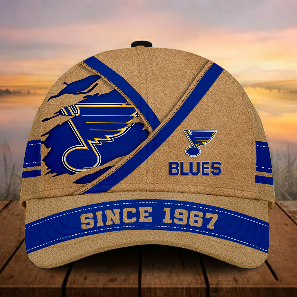 LIMITED EDITION - NEW CUSTOMIZED NHL14 SLB SL BLUES CLASSIC CAP