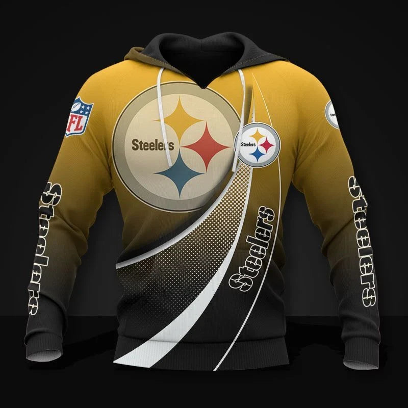 FINAL SALE - NEW CUSTOMIZED NFL14 PSB PITTSBURGH STEELERS POLO SHIRT, ZIP POLO SHIRT, T-SHIRT, HOODIE, ZIP HOODIE & SWEATSHIRT