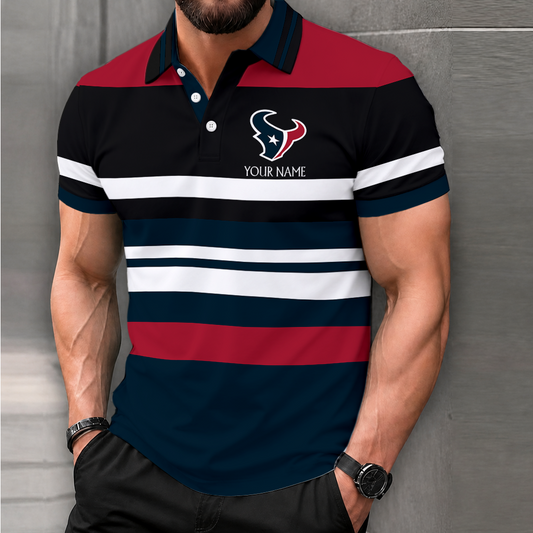 VIRAL EDITION - NEW CUSTOMIZED NFL15 HTT HOUSTON TEXANS T-SHIRT, POLO SHIRT, ZIP POLO SHIRT, SWEATSHIRT, HOODIE & ZIP HOODIE