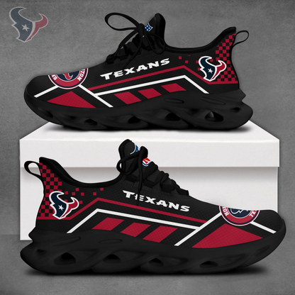 LIMITED EDITION - NEW CUSTOMIZED NFL15 HTT HOUSTON TEXANS MAX SOUL SHOES