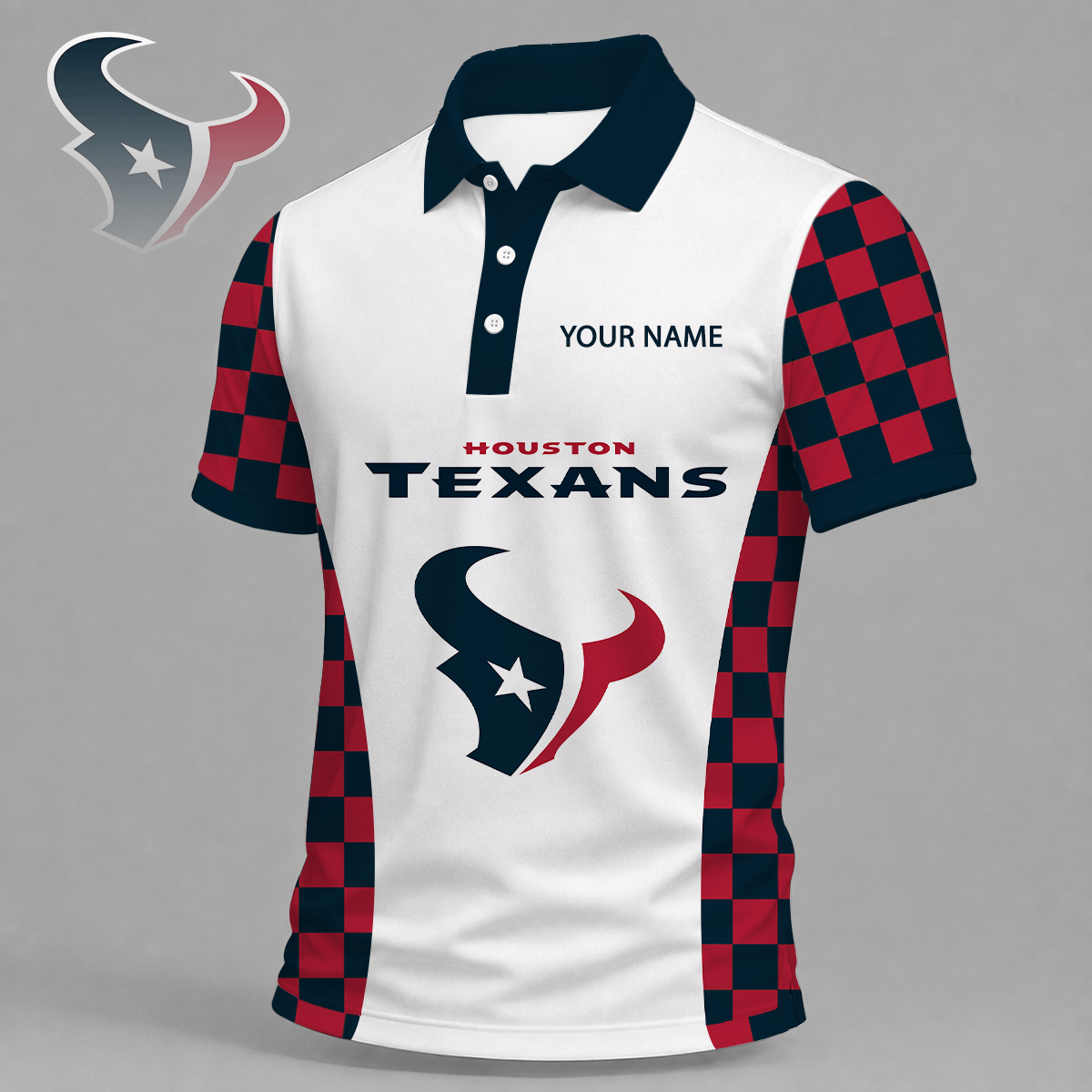 LIMITED EDITION - NEW CUSTOMIZED NFL15 HTT HOUSTON TEXANS T-SHIRT, POLO SHIRT, ZIP POLO SHIRT, SWEATSHIRT, HOODIE & ZIP HOODIE