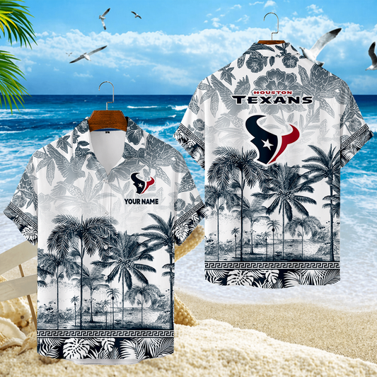 LIMITED EDITION - NEW CUSTOMIZED NFL15 HTT HOUSTON TEXANS UNISEX HAWAIIAN SHIRT