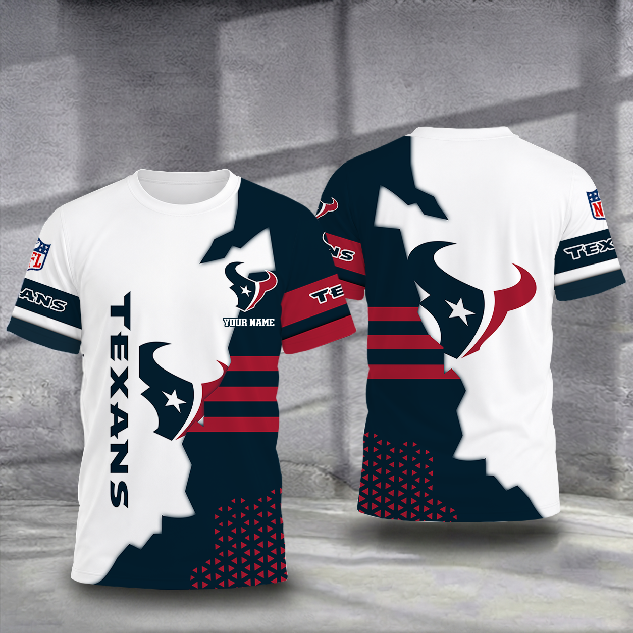 VIRAL EDITION - NEW CUSTOMIZED NFL15 HTT HOUSTON TEXANS T-SHIRT, POLO SHIRT, ZIP POLO SHIRT, SWEATSHIRT, HOODIE & ZIP HOODIE