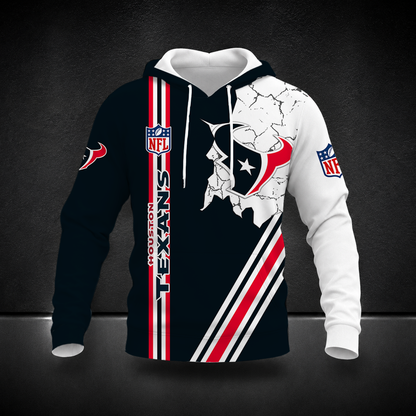 FINAL SALE- NEW CUSTOMIZED NFL15 HTT HOUSTON TEXANS T-SHIRT, POLO SHIRT, ZIP POLO SHIRT, SWEATSHIRT, HOODIE & ZIP HOODIE