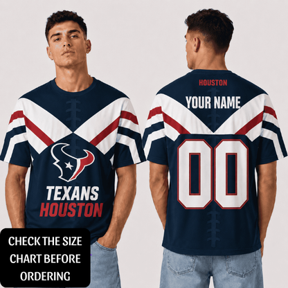 SPECIAL EDITION - NEW CUSTOMIZED NFL15 HTT HOUSTON TEXANS T-SHIRT, POLO SHIRT, ZIP POLO SHIRT, HOODIE, ZIP HOODIE & SWEATSHIRT