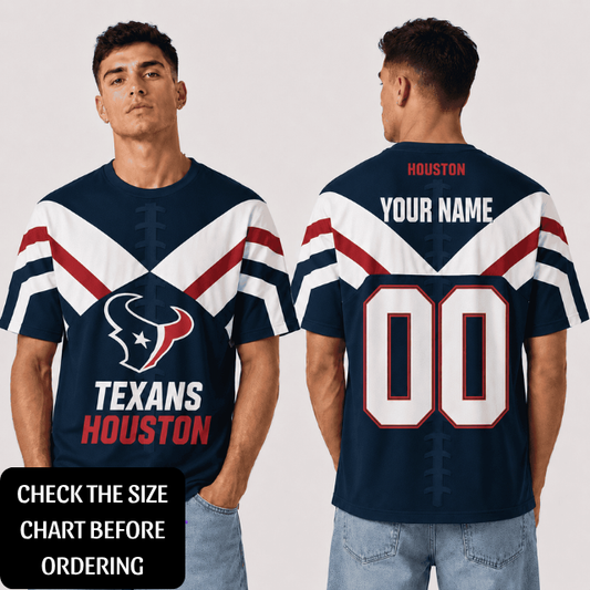 SPECIAL EDITION - NEW CUSTOMIZED NFL15 HTT HOUSTON TEXANS T-SHIRT, POLO SHIRT, ZIP POLO SHIRT, HOODIE, ZIP HOODIE & SWEATSHIRT