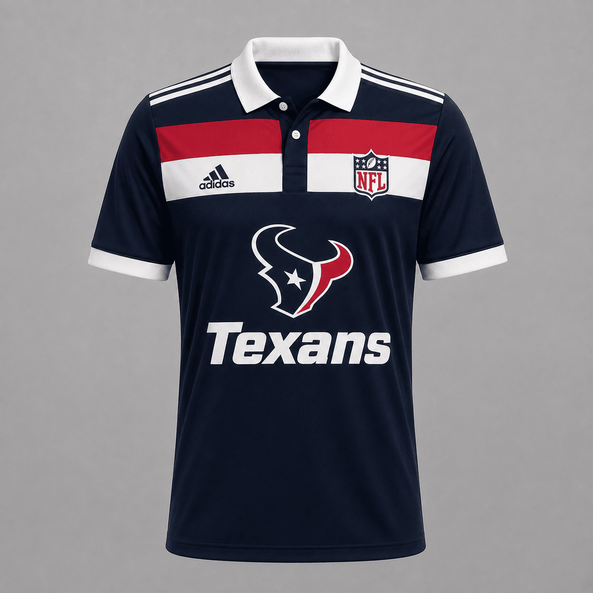SPECIAL EDITION - NEW CUSTOMIZED NFL15 HTT HOUSTON TEXANS T-SHIRT, POLO SHIRT, ZIP POLO SHIRT, SWEATSHIRT, HOODIE & ZIP HOODIE