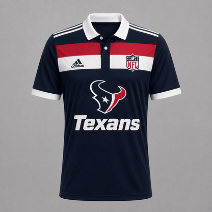 SPECIAL EDITION - NEW CUSTOMIZED NFL15 HTT HOUSTON TEXANS T-SHIRT, POLO SHIRT, ZIP POLO SHIRT, SWEATSHIRT, HOODIE & ZIP HOODIE