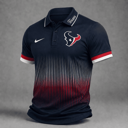 ELITE EDITION - NEW CUSTOMIZED NFL15 HTT HOUSTON TEXANS T-SHIRT, POLO SHIRT, ZIP POLO SHIRT, SWEATSHIRT, HOODIE & ZIP HOODIE