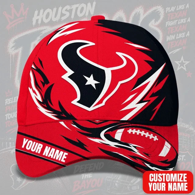 SPECIAL EDITION - NEW CUSTOMIZED NFL15 HTT HOUSTON TEXANS CLASSIC CAP